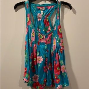 Aeropostale flowery blouse